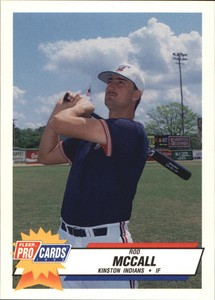 1993 Kinston Indians Fleer/ProCards #2254 Rod McCall