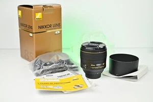 * MINT * NIKON AF-S NIKKOR 85mm f/1.4G 85 AF 1.4 Portrait, Short Telephoto lens - Picture 1 of 23