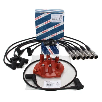 BOSCH Verteilerkappe Finger Kabelsatz für MERCEDES 190 W201 W124 W463 W126 M103 - Bild 1 von 4