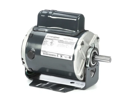 H647 Marathon, 0.50 HP, 1 Ph, 60 Hz, 115/208-230 V, 1800 RPM, 56 Frame, TENV  - Image 1 of 3