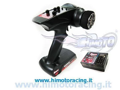HTX-242 RADIOCOMANDO HIMOTO 2.4 Ghz A VOLANTINO + RICEVENTE 4 CANALI + FAILSAFE - Immagine 1 di 1