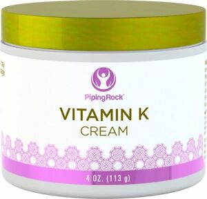 Vitamin K Cream 4oz Scar Tissue Varicose Veins Stretch Marks Wrinkles Anti-Aging