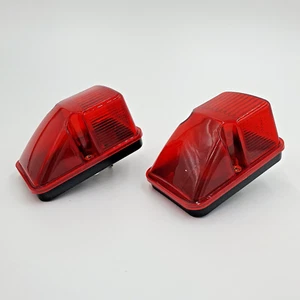 2 luces de techo para cabina remolque camión rojo universal - Imagen 1 de 18
