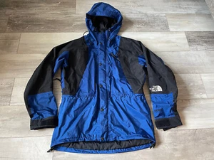 Vintage The North Face Gore-Tex Mountain Light Ski Jacket 90s Blue Black Medium - Picture 1 of 12