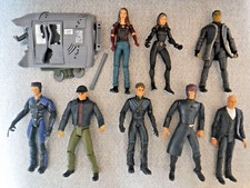 X-Men Movie 6" FIGURE LOT Toybiz 2000 rogue magneto professor wolverine cyclops