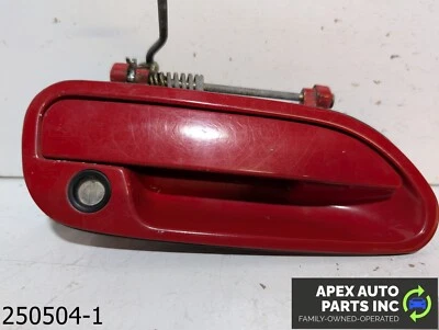 OEM 1989-1994 Nissan 240SX 2,4 L MANIJA PUERTA EXTERIOR PASAJERO DERECHO ROJO Foto 1 de 4