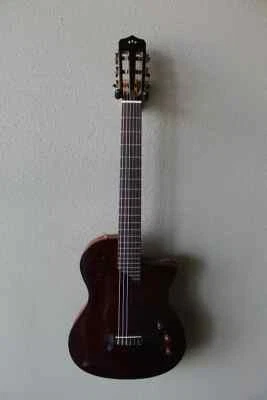 Brand New Cordoba Stage Thinbody Nylon String Acoustic/Electric Guitar - Garnet - Image 1 of 4