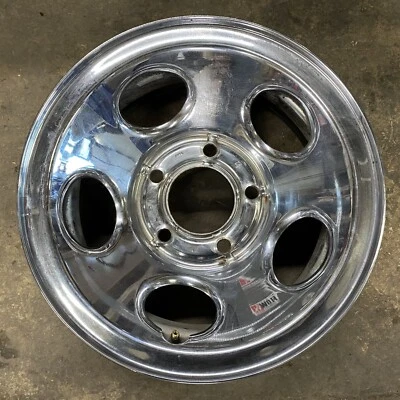 93-03 1997 DODGE RAMCHARGER PICKUP RAM VAN 15" 15X7 STEEL WHEEL CHROME - Image 1 of 4