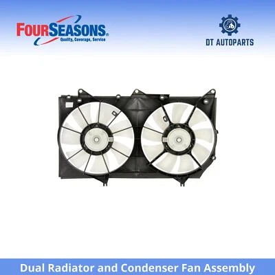 Conjunto de ventilador condensador y radiador doble para Toyota Solara 2004-2008 4 estaciones Foto 1 de 4