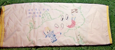 Manta de bebé bordada Jack & Jill Went Up the Hill Nursery Rhyme cuna edredón Foto 1 de 4