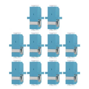 10pcs Plastic Fiber Optic Adapter Simplex Single Mode Fiber Optical Coupler - Afbeelding 1 van 12