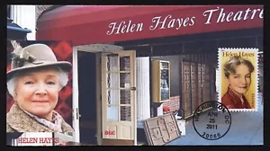 USA, SCOTT # 4525, BGC FDC COVER OF FILM ACTRESS HELEN HAYES, YEAR 2011 - Picture 1 of 2