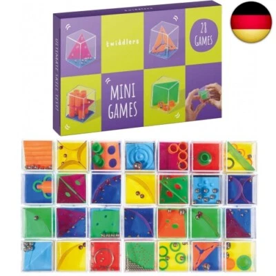 BESUCHE DEN THE TWIDDLERS- THE TWIDDLERS 28 Geduldspiele, Knobelspiel, Mini Spiele für Kinder &