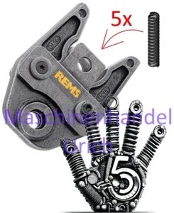 5x Ersatzfeder Reparatur Rems Pressbacke Roller Presszange Rechnung Maschine NEU - Bild 1 von 4