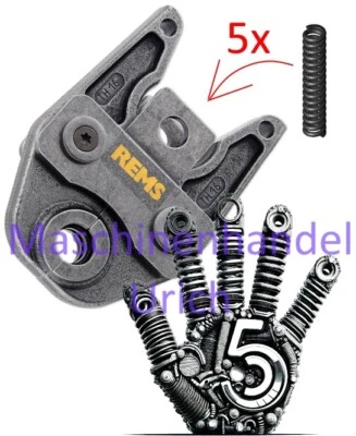 5x Ersatzfeder Reparatur Rems Pressbacke Roller Presszange Rechnung Maschine NEU - Bild 1 von 4