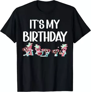 Dandy's World Plush Cosmo Caramel And Sprout Birthday T-Shirt - Picture 1 of 4