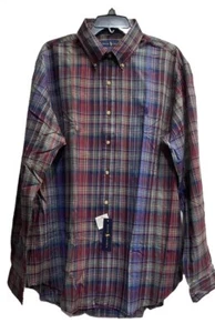 Camisa Ralph Lauren para hombre nueva con etiquetas talla XL abotonada manga larga algodón a cuadros, $98,50 - Imagen 1 de 19