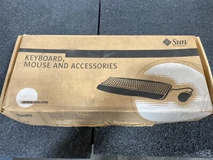 SUN X3538A USB KEYBOARD AND  MOUSE ACCESSORIES BRAND NEW damaged box - Picture 1 of 2