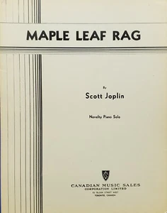 Maple Leaf Rag By Scott Joplin Piano Solo Sheet Music - Picture 1 of 2