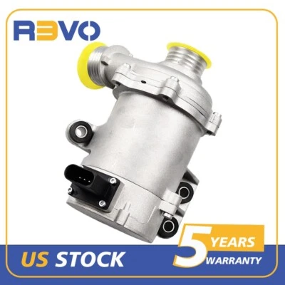 REVO Electric Water Pump for 06-13 BMW E90 325i 328i 525i 528i X3 X5 11517586925 - Image 1 of 4