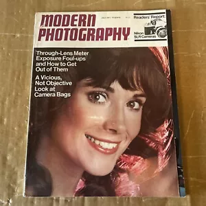 1971 JULI MODERNE FOTOGRAFIE MAGAZIN - NIKON SLR KAMERAS COVER - Vol 35 Nr. 7 - Bild 1 von 3