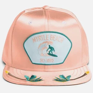 Goorin Animal Farm Trucker Baseball Snapback Hat Cap Dyrty Myrtle Beach Coral - Picture 1 of 5