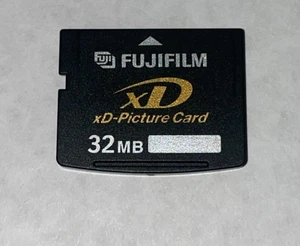 🔥 Fujifilm 🔥 xD Picture Card 32MB Memory Card (Fits Olympus)  TESTED ✅✅ - Picture 1 of 2