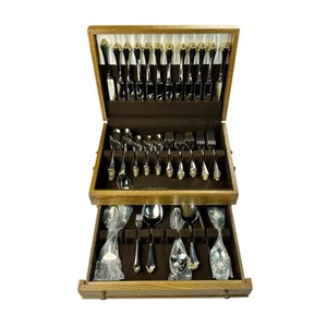 NEW Oneida Community GOLDEN KENWOOD Stainless Flatware 115 PC Set Serving Pieces - Picture 1 of 23