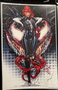 Impresión MJ Venom de Jamie Tyndall (firmada) - Imagen 1 de 1