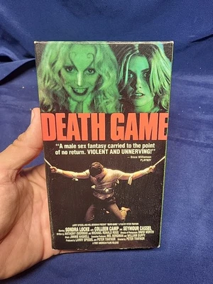 Death Game VHS 1977 United Horror Thriller Sondra Locke Colleen Camp Rare Cult - Image 1 of 4