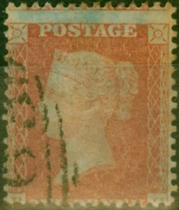 GB 1856 1d Brown-Rose SG32 fino usado - Imagen 1 de 1