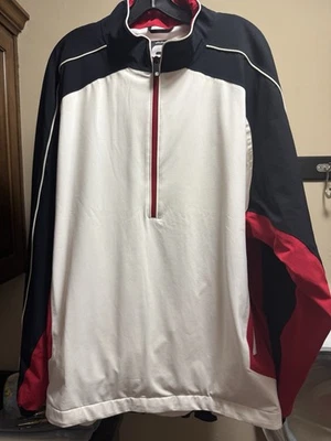 Footjoy Dryjoy Tour XL 码 1/2 拉链长袖 — 第 1/3 张图片