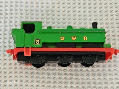 Литой винтажный бак двигателя Thomas the Train Ertl Duck 1990 Friends редкий зеленый - Изображение 1 из 4