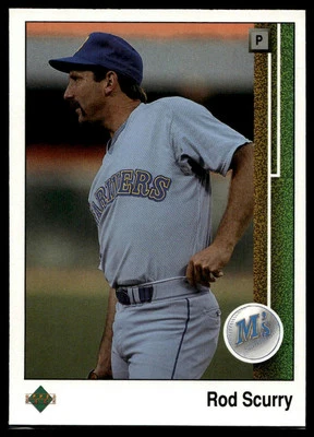 1989 Upper Deck #208 Rod Scurry - Image 1 of 2
