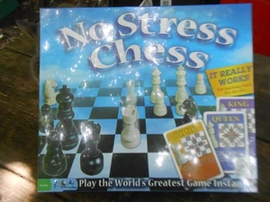 NEW - No Stress Chess - Winning Moves Educational Board Game Learn Quick SEALED! - Picture 1 of 3