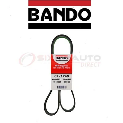 Bando Main Drive Serpentine Belt for 1989 Oldsmobile Cutlass Supreme 2.8L V6 fn Foto 1 de 4
