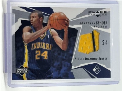 PARCHE JONATHAN BENDER 2003-04 CUBIERTA SUPERIOR DIAMANTE NEGRO DIAMANTE ÚNICO Q5997 Foto 1 de 2