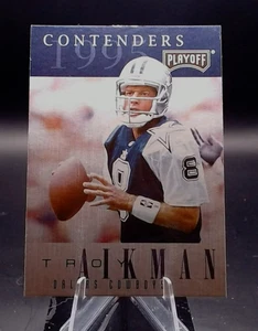 1995 Playoff Contenders - Troy Aikman #8 - Picture 1 of 2