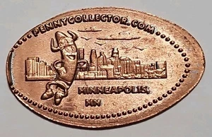 Crayon Viking Minneapolis, MN Souvenir Elongated Pressed Penny - Picture 1 of 1
