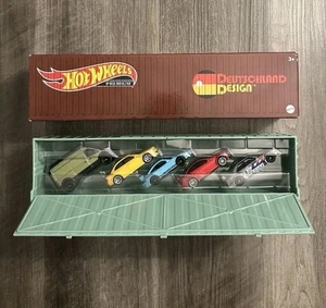 Hot Wheels Premium Car Culture Deutschland Design Container Set 5-Pack of German - Picture 1 of 7