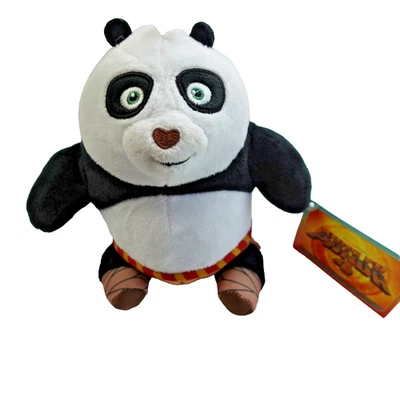 Peluche DreamWorks Kung Fu Panda 4 Po Panda 6 pulgadas nuevo con etiquetas Foto 1 de 4