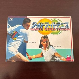 [New, unopened, very good condition] World Super Tennis Famicom Petit Rare