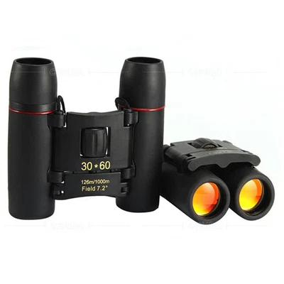 Télescope compact 30x60 jumelles grossissement 30xobservation en plein air sport - Image 1 of 4