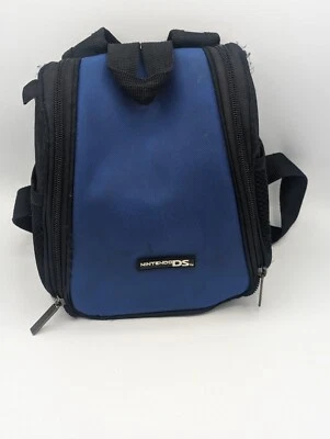 Estuche de Transporte Mochila Nintendo 2DS 3DS DSi Azul - Usado y Limpio Foto 1 de 4