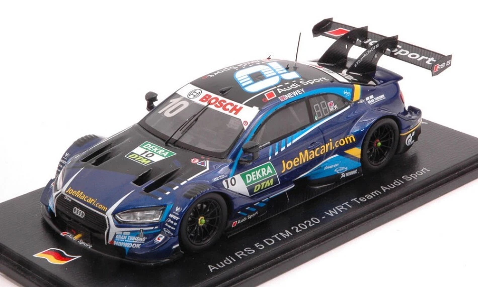 Modellino auto scala 1:43 Spark Model AUDI RS 5 DTM 2020 racing modellismo new - Immagine 1 di 1