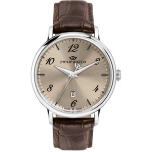 Orologio PHILIP WATCH mod. TRUMAN ref. R8251595004 Uomo pelle marrone Swiss made - Picture 1 of 1