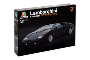 Italeri 3684 1/24 Lamborghini Countach 25th Anniversary Model Kit - Picture 1 of 2