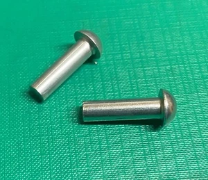 NEW Land Rover Series 1 2 2a Windscreen Fastener Clamp Bracket Pivot Pins x2 - Picture 1 of 2