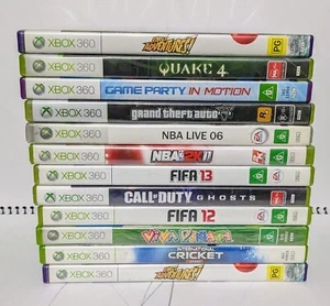 Xbox 360 Game Bundle x12 Microsoft - GTA V, Kinect Games + More - Free Postage - Picture 1 of 24
