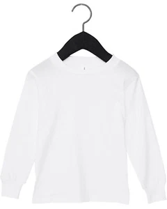 Bella + Canvas 3501T Toddler Jersey Long Sleeve T-Shirt - Picture 1 of 7